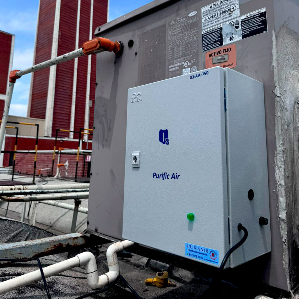 aire central purificador