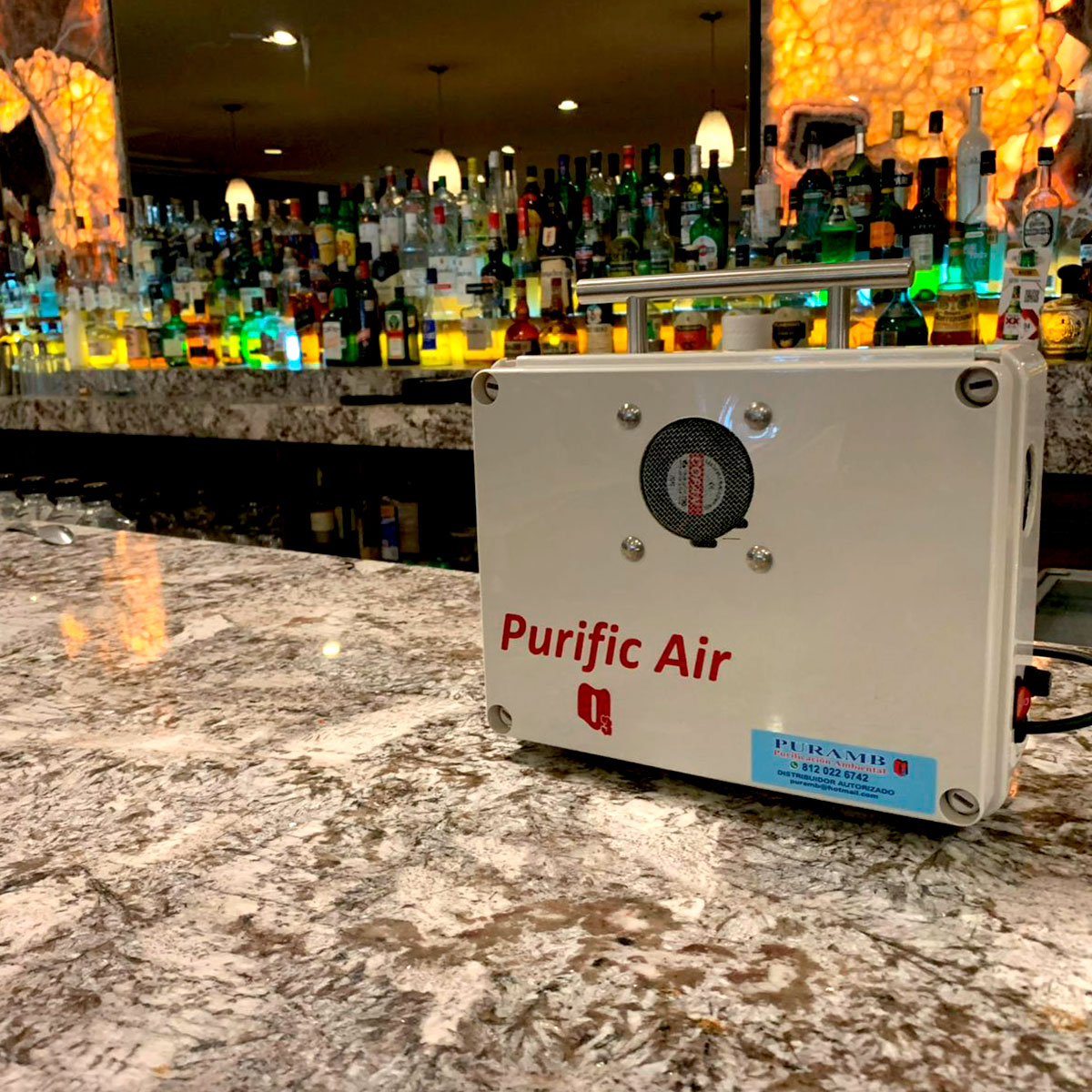 purificador aire restaurante